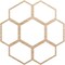 Ekena Millwork Florin Wood Fretwork Pierced Ceiling Medallion, Alder, 34"OD x 12"ID x 3/8"T CMWP34X34X0375FOAL - alternate 1